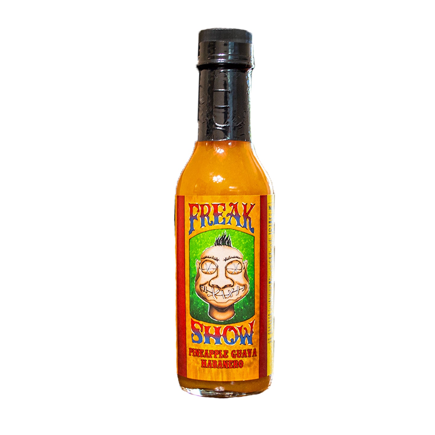 Freakshow Pineapple Guava Habanero Pepper Sauce